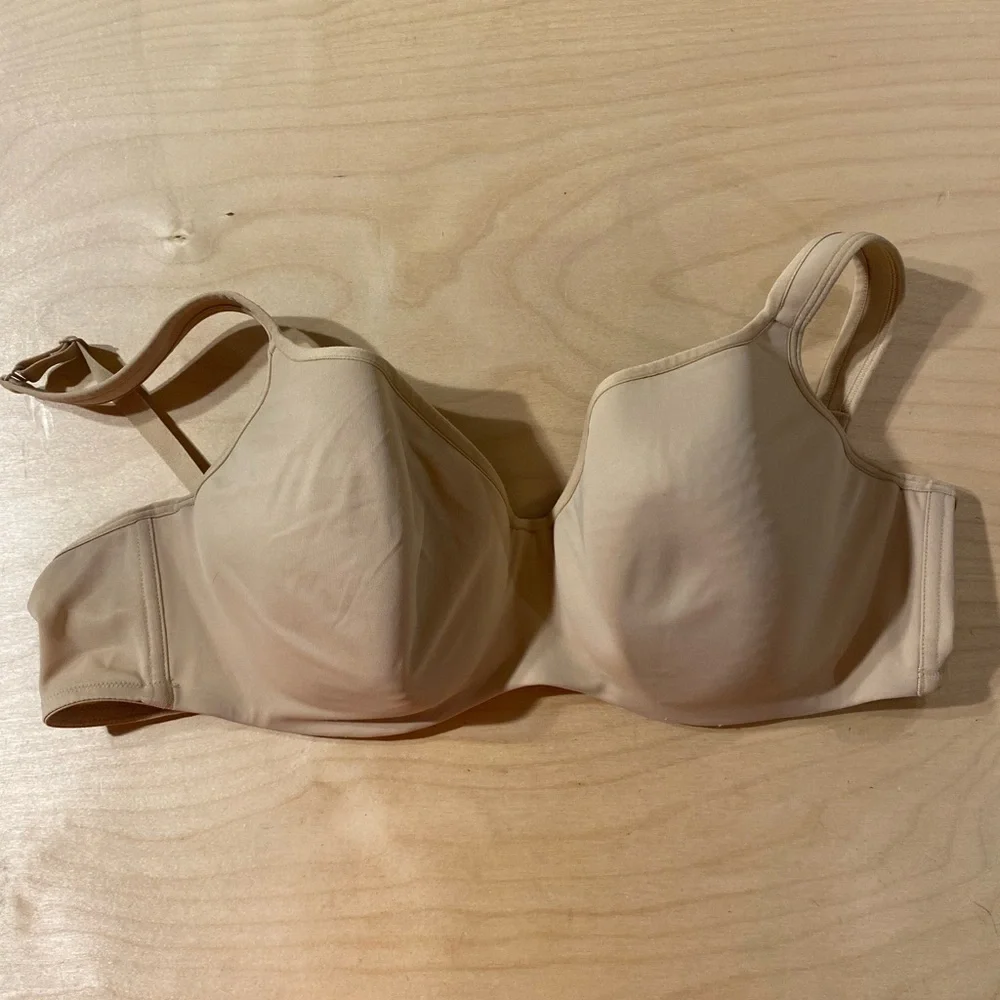 Cacique Lightly Lined Balconette Women's Tan Underwire Bra 46 B (PQ)